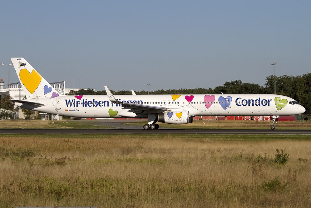 Condor, D-ABON, Boeing, B757-330, 05.09.2013, FRA, Frankfurt, Germany 






