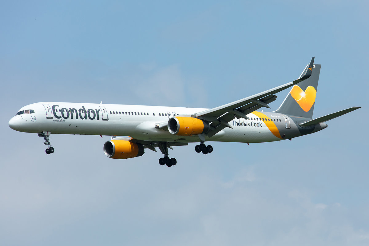 Condor, D-ABOP, Boeing, B757-3CQ, 01.05.2019, MUC, München, Germany



