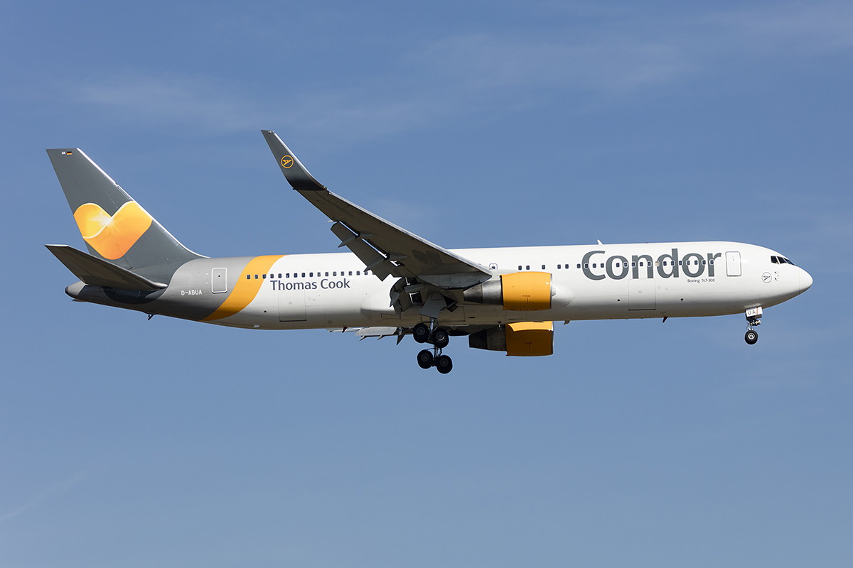 Condor, D-ABUA, Boeing, B767-330, 07.04.2018, FRA, Frankfurt, Germany



