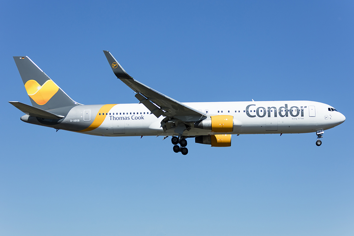Condor, D-ABUB, Boeing, B767-330, 19.04.2019, FRA, Frankfurt, Germany 



