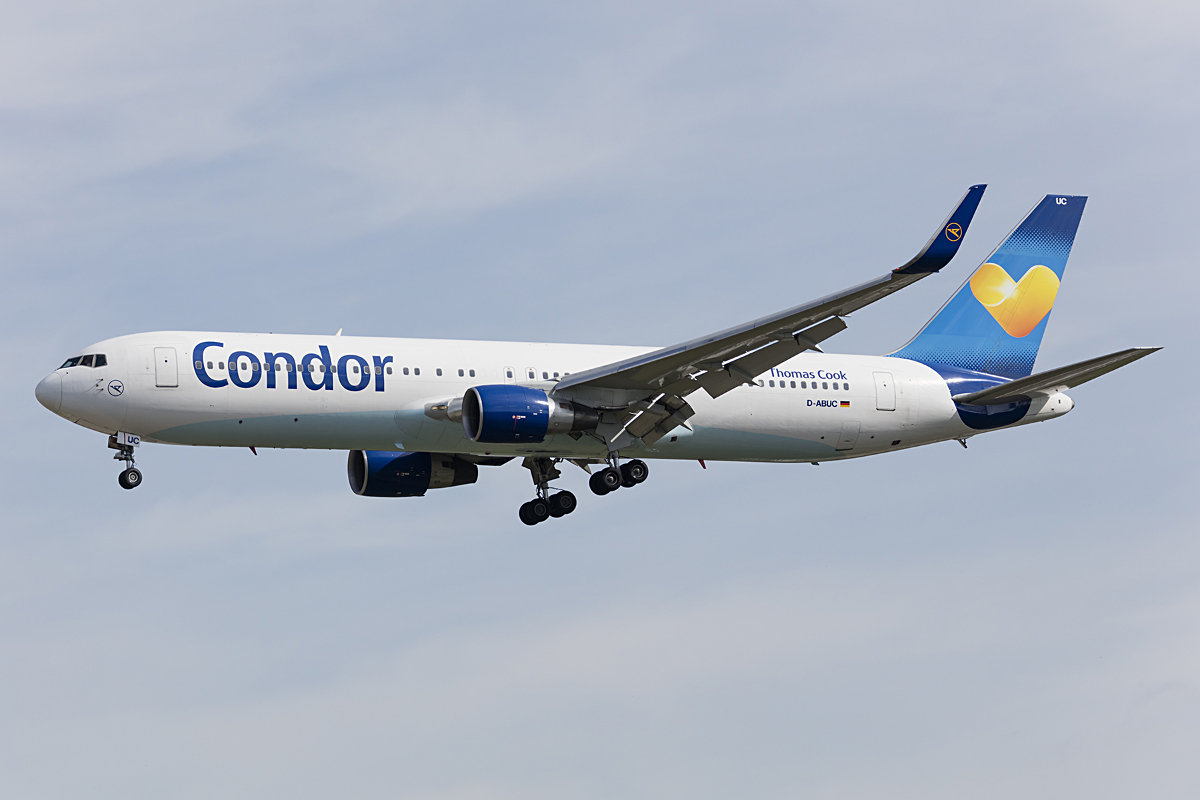 Condor, D-ABUC, Boeing, B767-330, 21.05.2016, FRA, Frankfurt, Germany 


