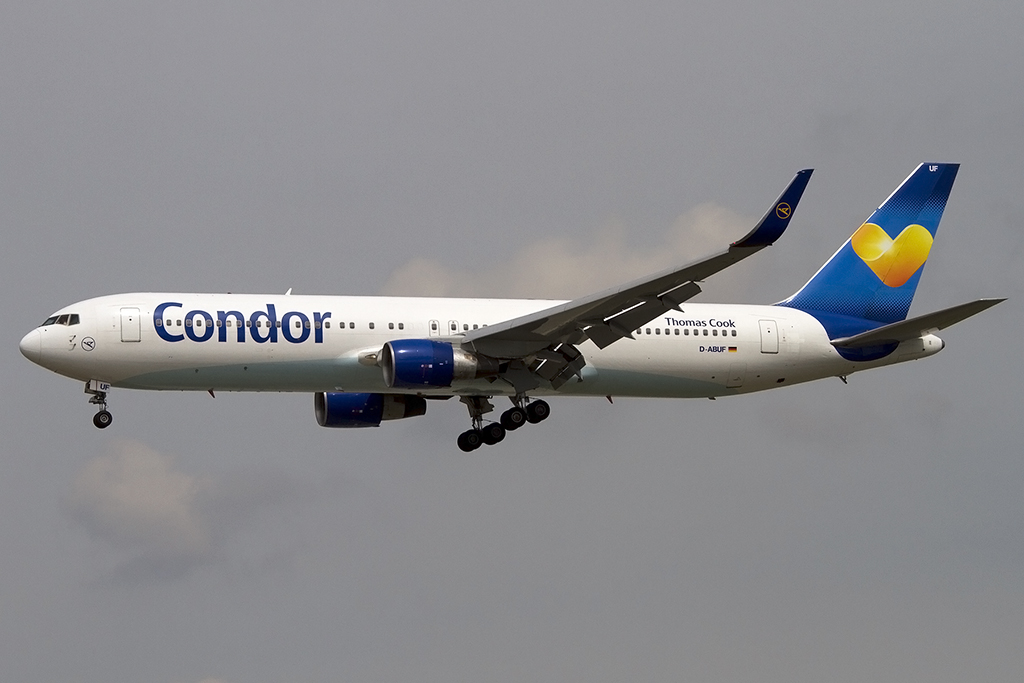 Condor, D-ABUF, Boeing, B767-330, 02.05.2015, FRA, Frankfurt, Germany 




