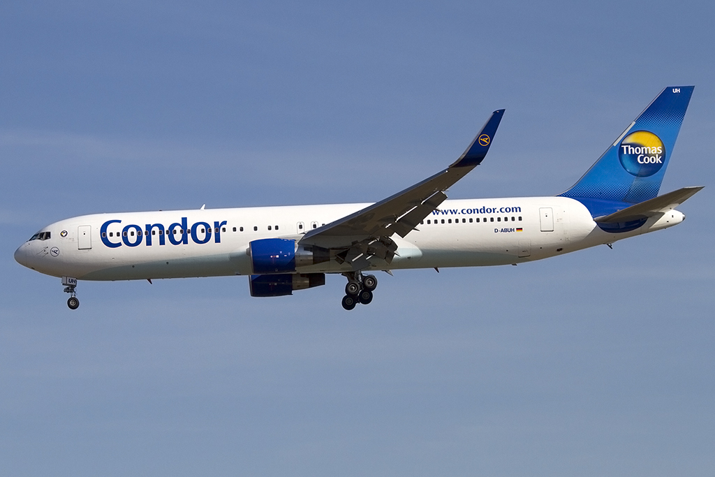 Condor, D-ABUH, Boeing, B767-330-ER, 16.08.2013, FRA, Frankfurt, Germany 




