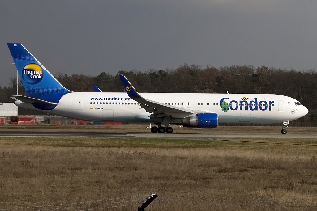 Condor, D-ABUH, Boeing, B767-330ER, 05.03.2014, FRA, Frankfurt, Germany 

