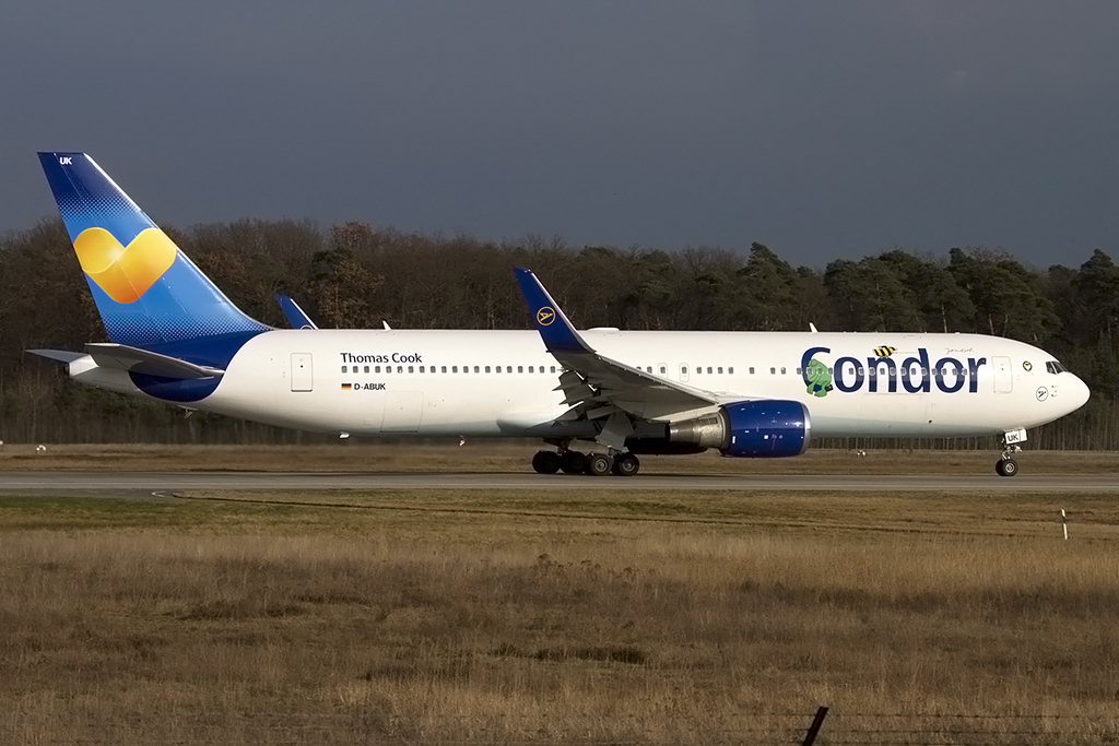 Condor, D-ABUK, Boeing, B767-343ER, 05.03.2014, FRA, Frankfurt, Germany



