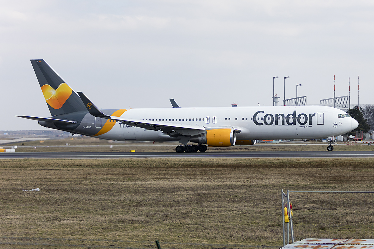 Condor, D-ABUS, Boeing, B767-38E-ER, 24.03.2018, FRA, Frankfurt, Germany 


