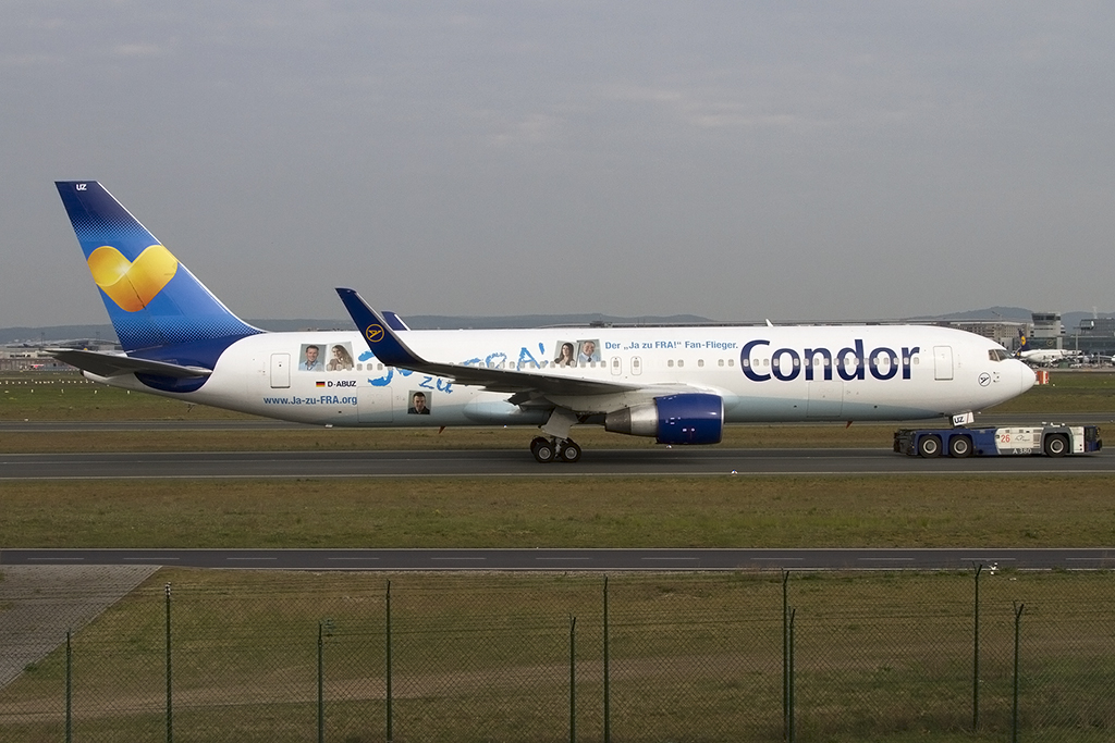Condor, D-ABUZ, Boeing, B767-330-ER, 02.05.2015, FRA, Frankfurt, Germany



