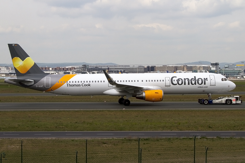 Condor, D-AIAF, Airbus, A321-211, 02.05.2015, FRA, Frankfurt, Germany



