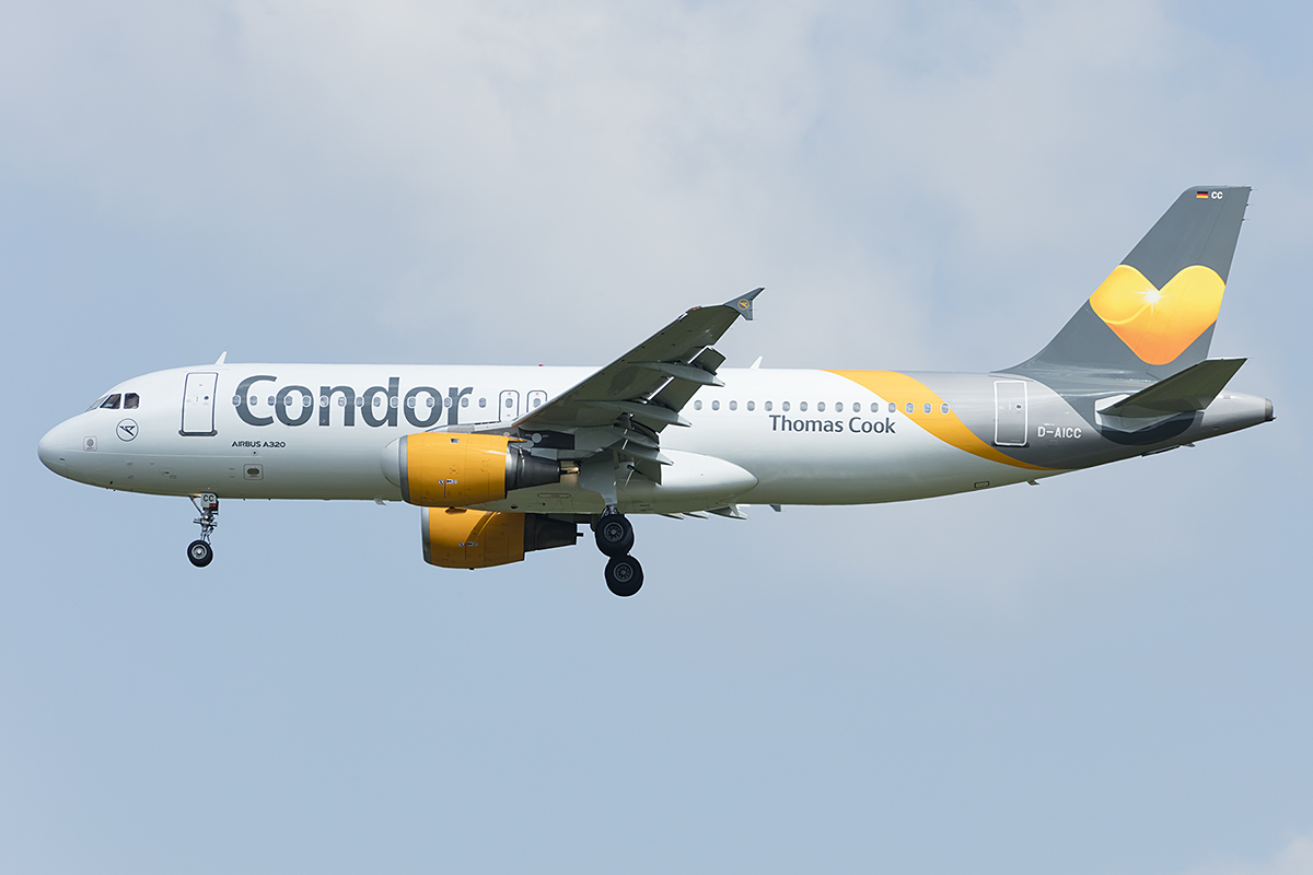 Condor, D-AICC, Airbus, A320-212, 01.05.2019, MUC, München, Germany 


