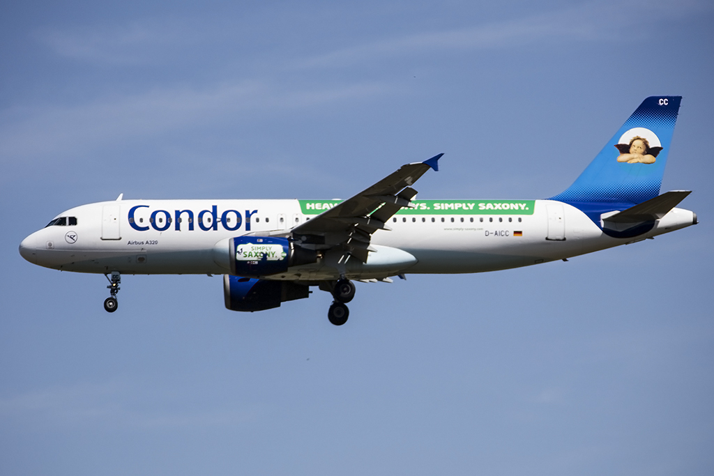 Condor, D-AICC, Airbus, A320-212, 06.08.2015, MUC, München, Germany 



