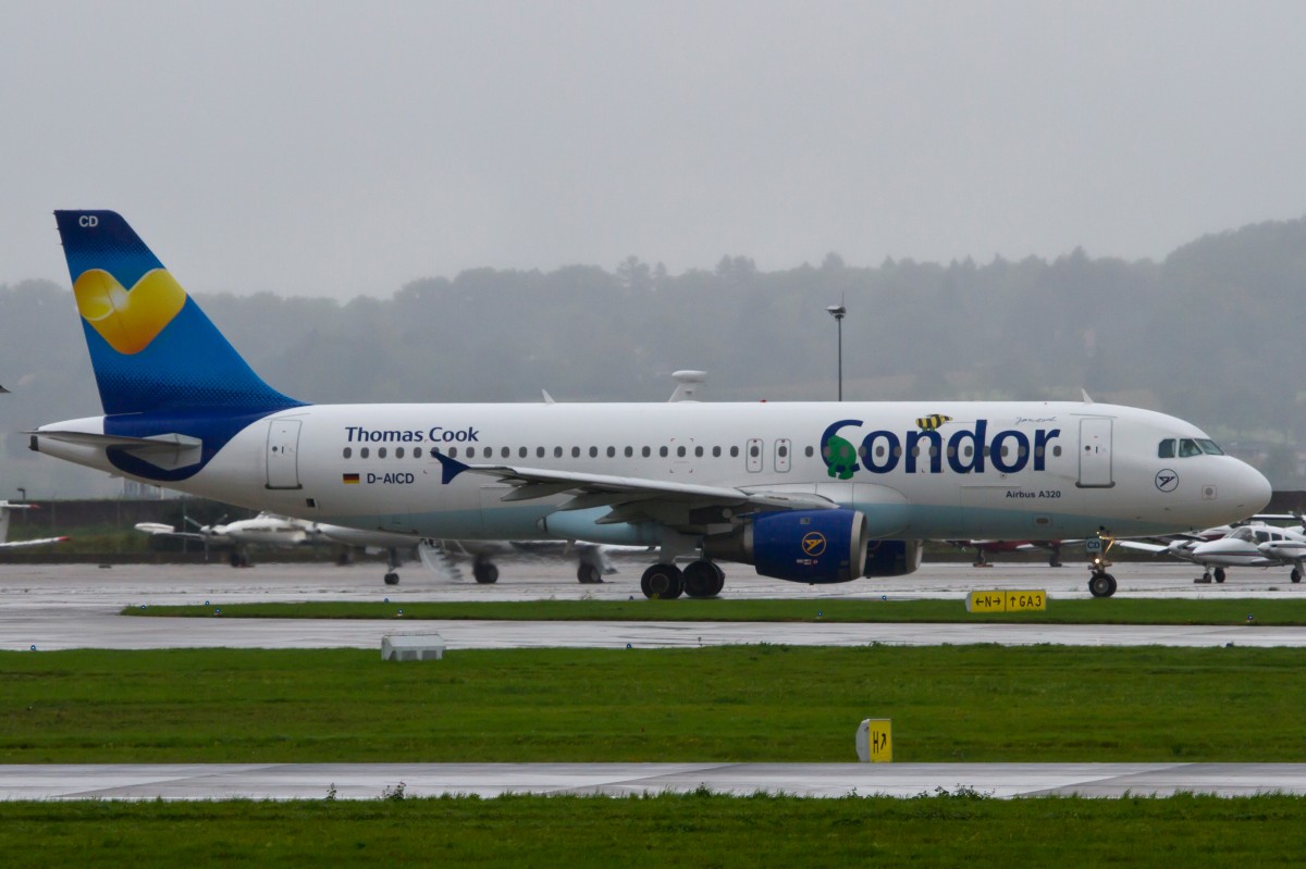 Condor, D-AICD, Airbus, A 320-200 (Janosch-St. ~ Misch-Lkrg.), 12.09.2014, STR-EDDS, Stuttgart, Germany