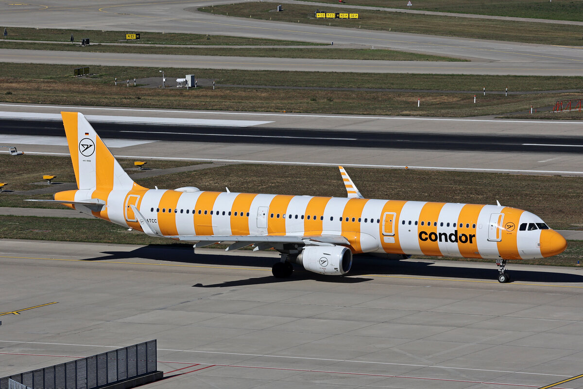 Condor, D-ATCC, Airbus A321-211, msn: 6501, 26.September 2026, ZRH Z�rich, Switzerland.