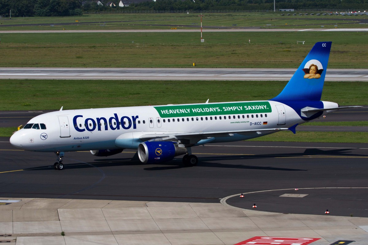 Condor (DE-CFG), D-AICC  Engel auf Reisen , Airbus, A 320-212, 22.08.2015, DUS-EDDL, Düsseldorf, Germany