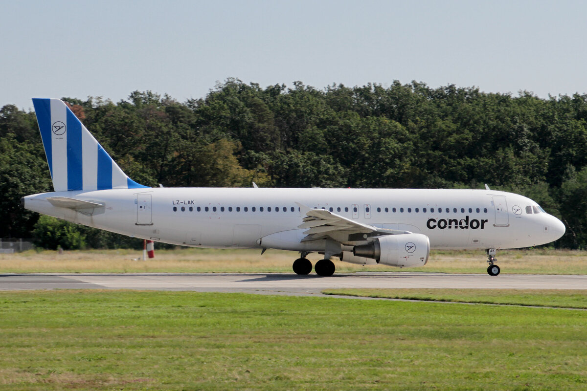 Condor (DE-CFG) lsf European Air Charter (H6-BUC), LZ-LAK, Airbus, 320-214, 15.09.2023, EDDF-FRA, Frankfurt, Germany
