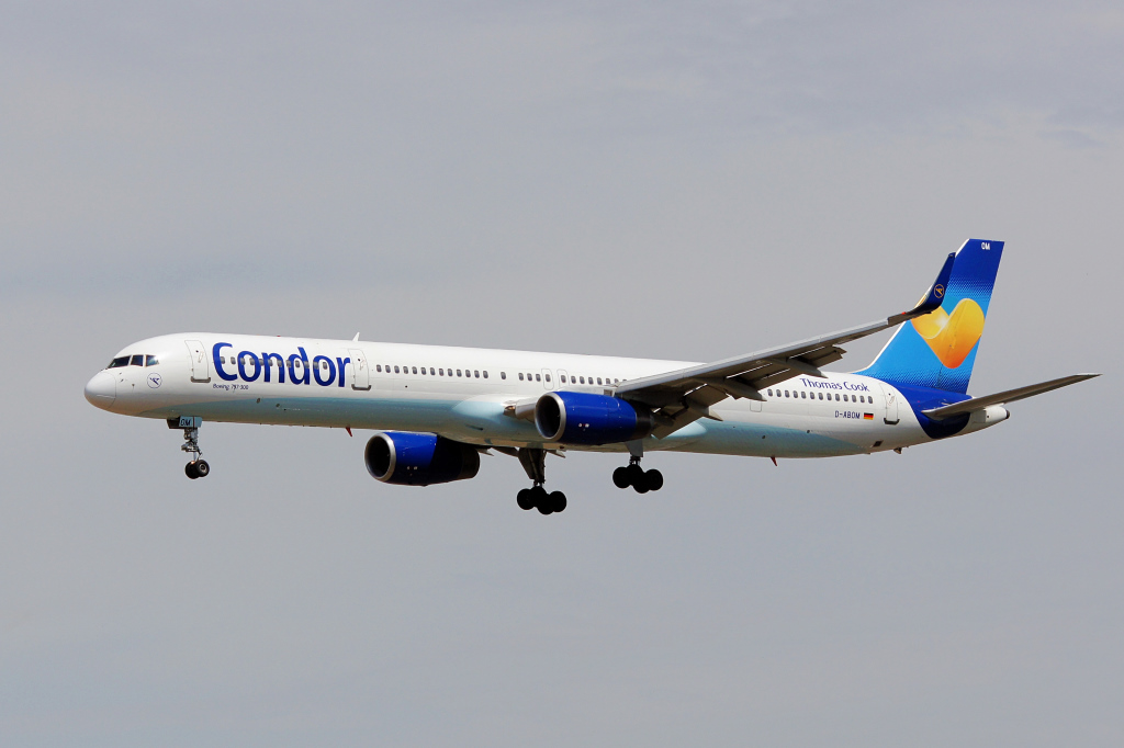 Condor Flugdienst D-ABOM Boing B757-330 EDDF-FRA, 22.07.2015