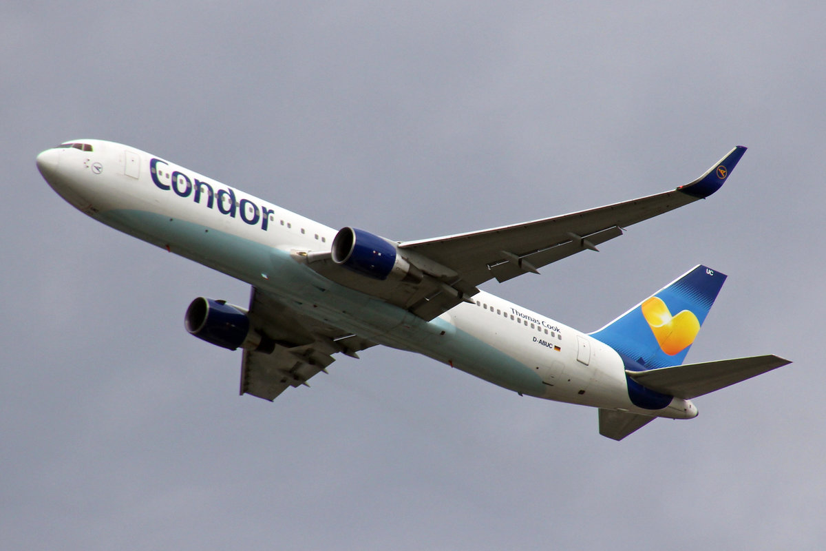 Condor Flugdienst, D-ABUC, Boeing 767-330ER, msn: 26992/470, 29.September 2019, FRA Frankfurt, Germany.