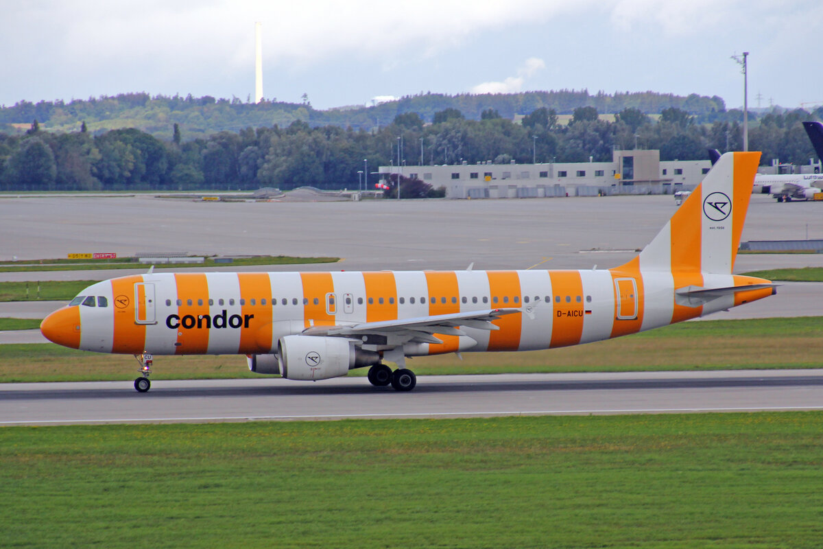 Condor Flugdienst, D-AICU, Airbus A320-214, msn: 3767, 10.September 2022, MUC München, Germany.