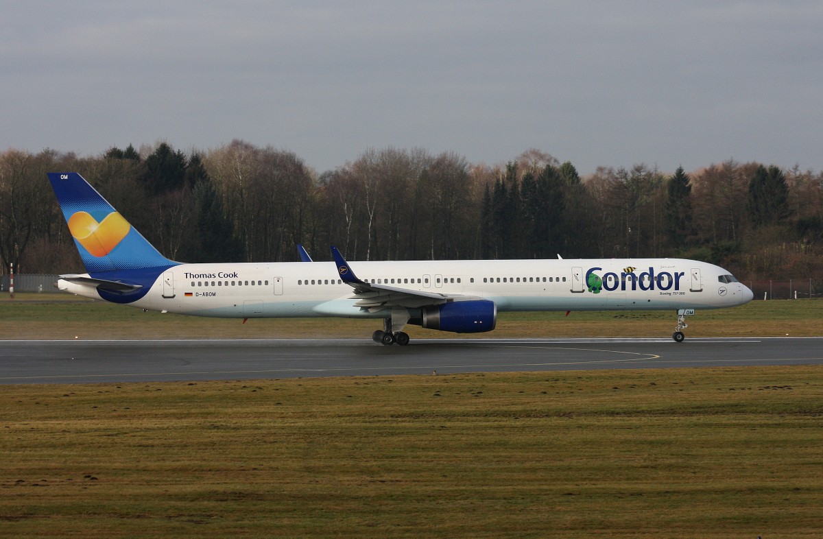 Condor,D-ABOM,(c/n 29022),Boeing 757-330(WL),28.02.2015,HAM-EDDH,Hamburg,Germany