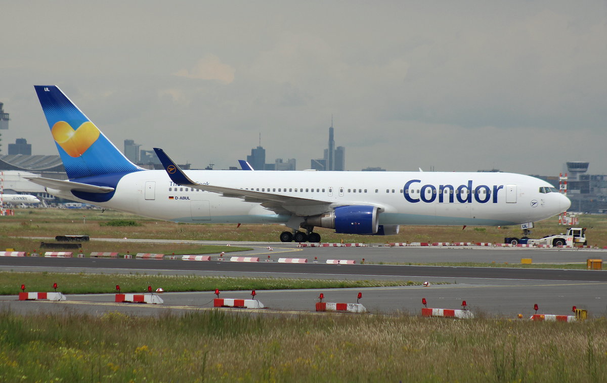 Condor,D-ABUL,(c/n 26259),Boeing 767-31B(ER),14.06.2016,FRA-EDDF,Frankfurt,Germany