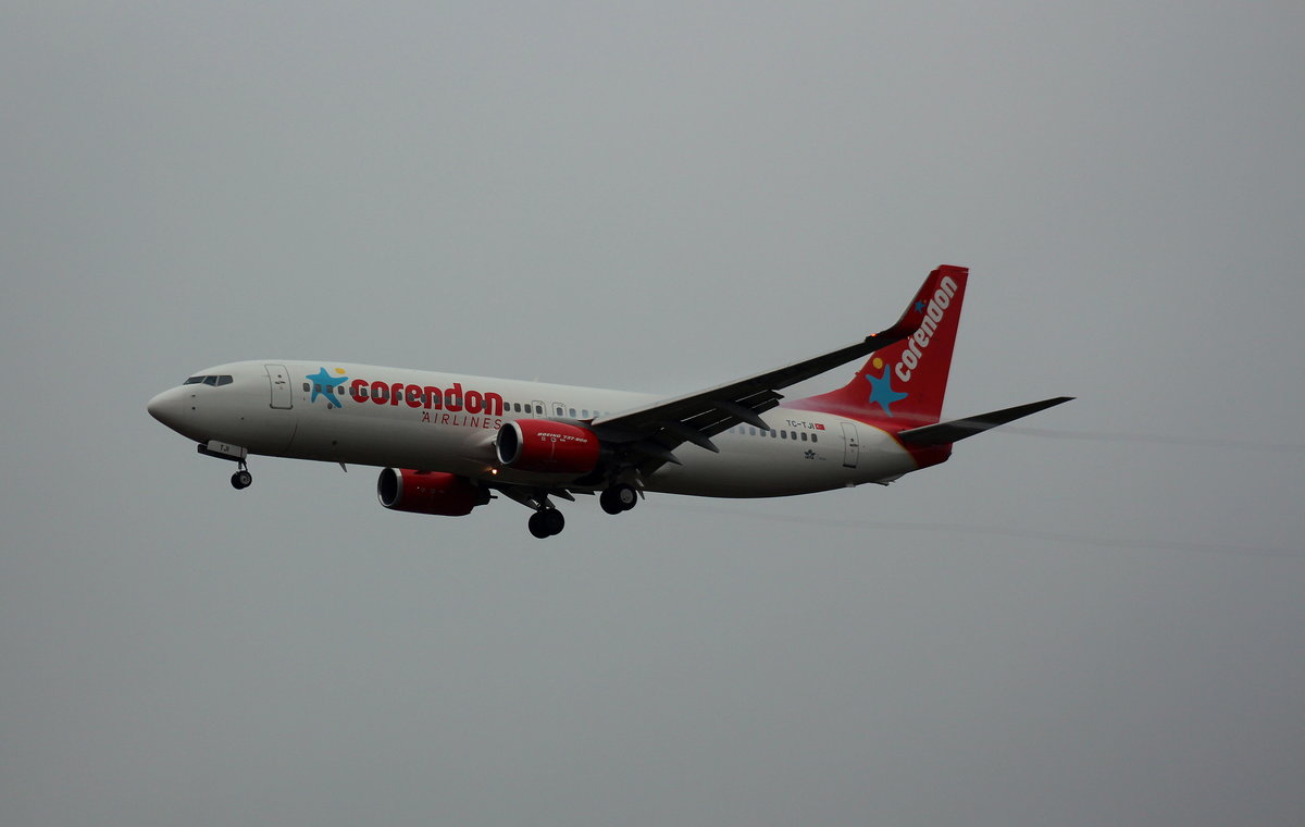 Corendon Air, TC-TJI, (c/n 29246),Boeing 737-8S3(WL), 26.11.2016, HAM-EDDH, Hamburg, Germany 