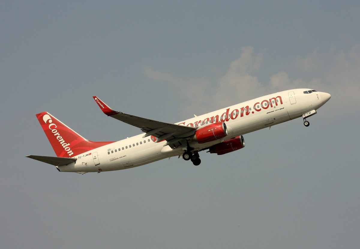 Corendon Air, TC-TJM,(c/n 28218),Boeing 737-8Q8 (WL), 12.08.2015, GDN-EPGD, Gdansk, Polen 
