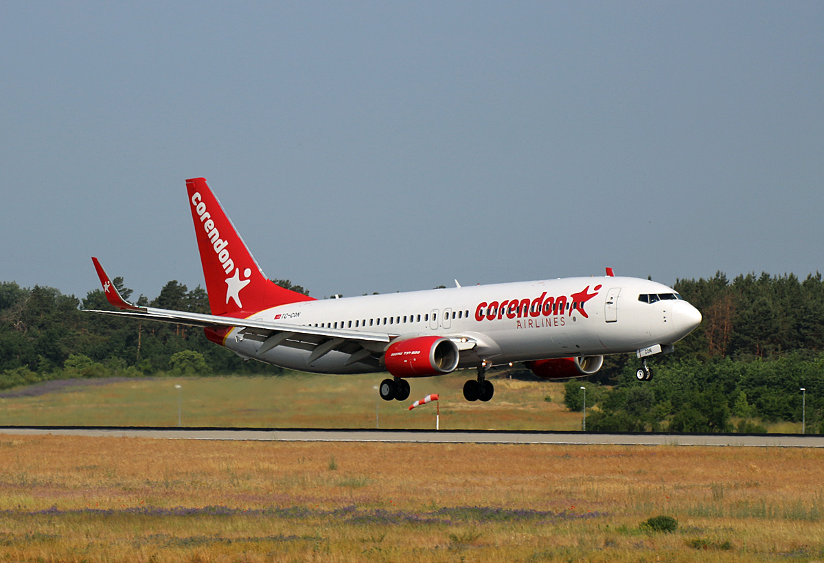 Corendon, Boeineg B 737-81D, TC-CON, BER, 09.06.2023