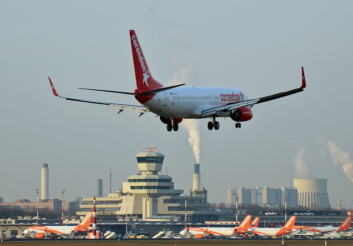 Corendon, Boeing B 737-8HC, TC-TJT, TXL, 17.02.2019