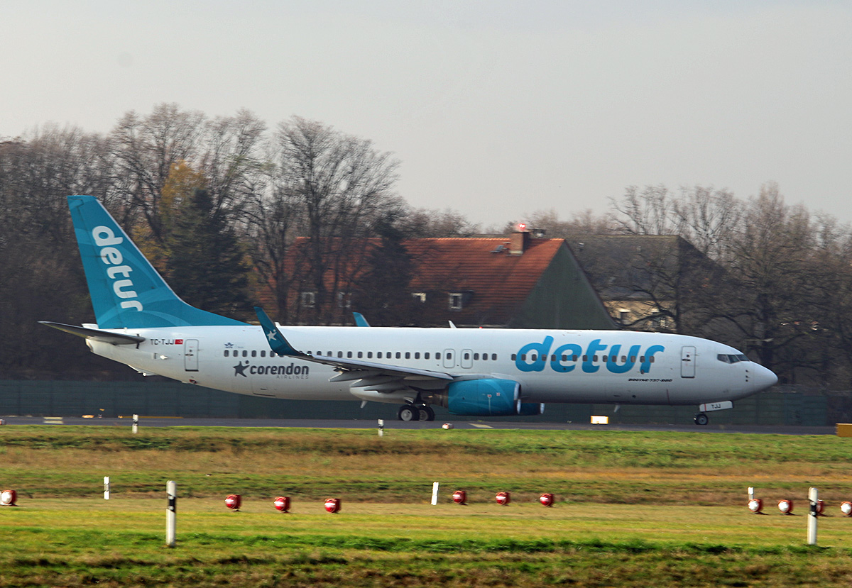 Corendon, Boeing B 737-8S3, TC-TJJ, TXL, 26.11.2017