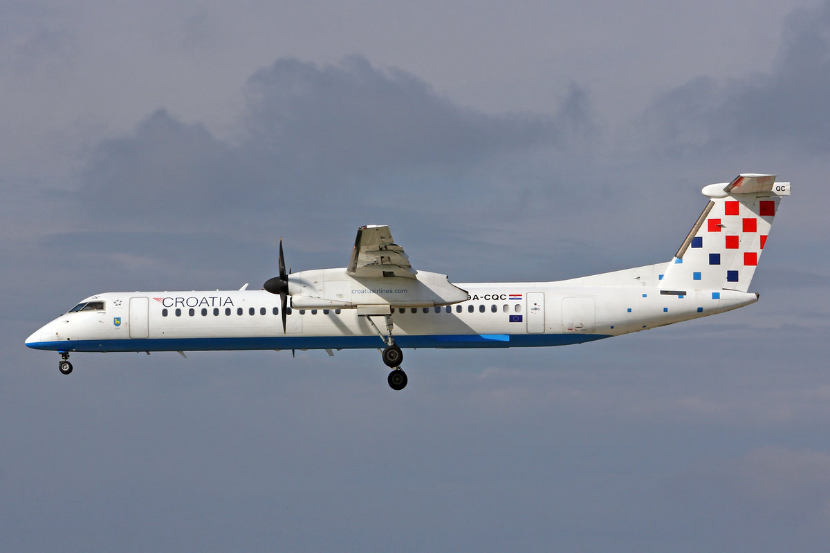 Croatia Airlines, 9A-CQC, Bombardier DHC-8 402, msn: 4258,  Istra , 21.Mai 2018, ZRH Zürich, Switzerland.