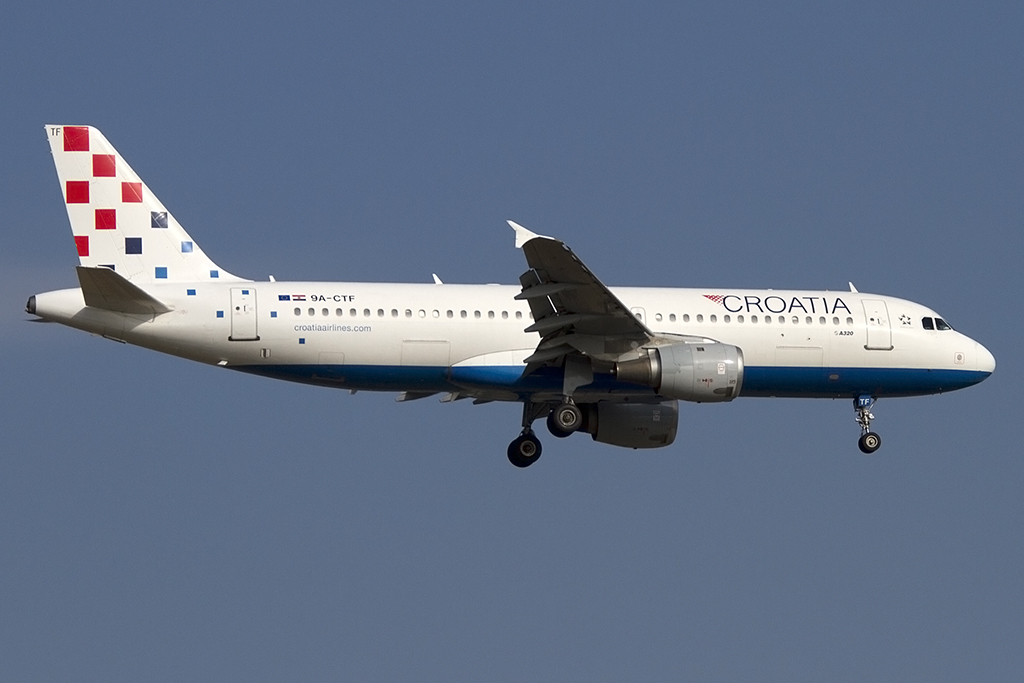 Croatia Airlines, 9A-CTF, Airbus, A320-211, 28.09.2013, FRA, Frankfurt, Germany 



