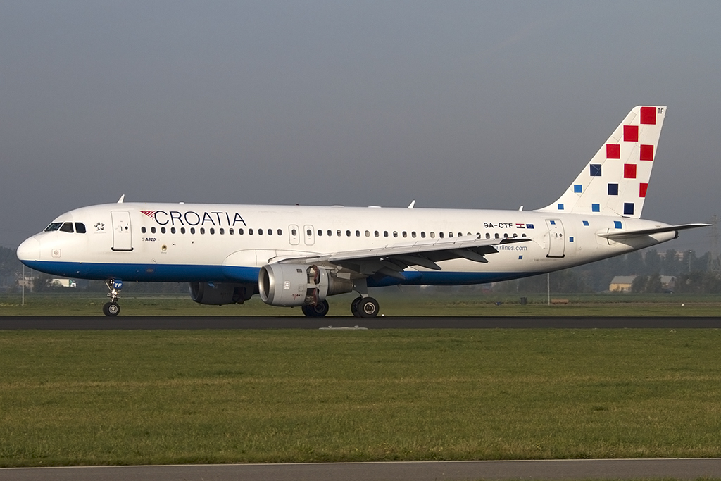 Croatia Airlines, 9A-CTF, Airbus, A320-211, 07.10.2013, AMS, Amsterdam, Netherlands




