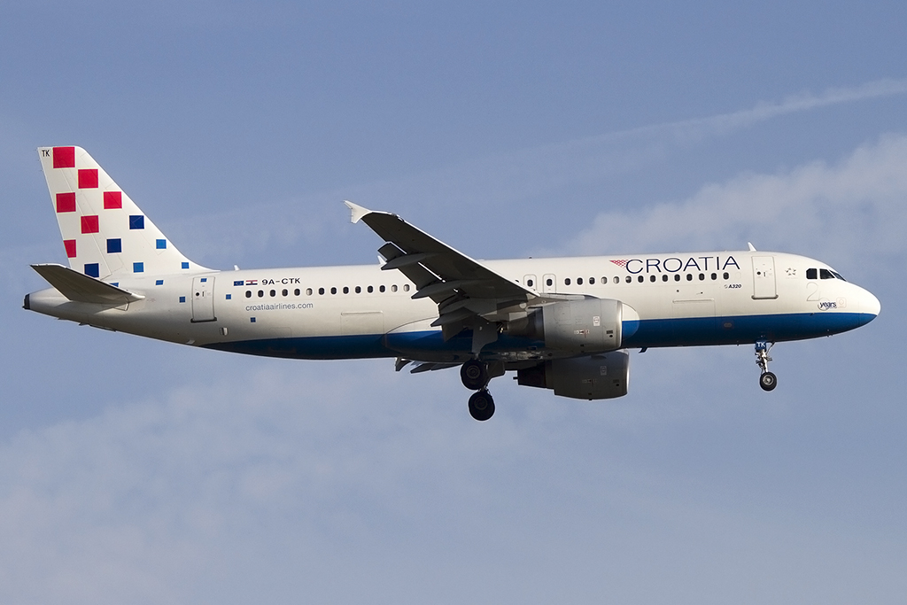 Croatia Airlines, 9A-CTK, Airbus, A320-214, 19.04.2015, FRA, Frankfurt, Germany



