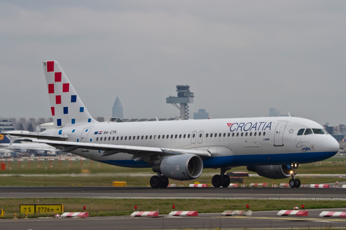 Croatia Airlines, 9A-CTK  Split , Airbus, A 320-200, 15.09.2014, FRA-EDDF, Frankfurt, Germany