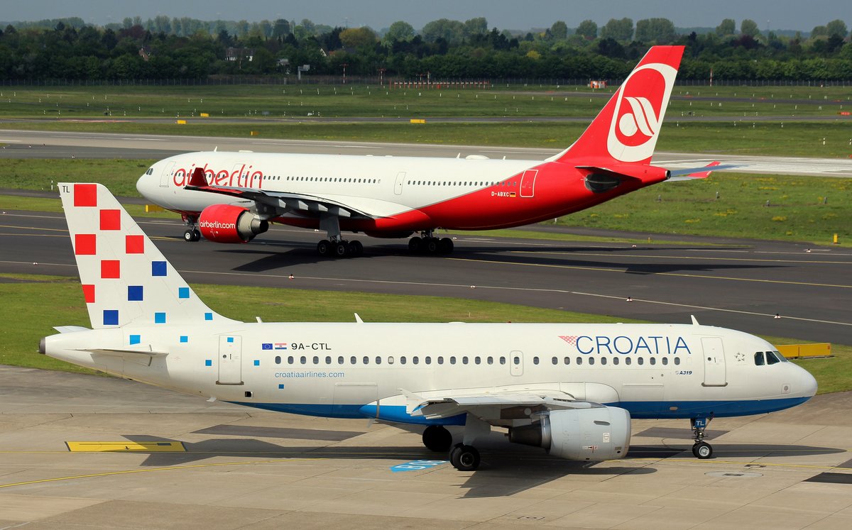 Croatia Airlines, 9A-CTL,MSN 1252,Airbus A 319-112,06.05.2017, DUS-EDDL, Düsseldorf, Germany (Name: Pula) 