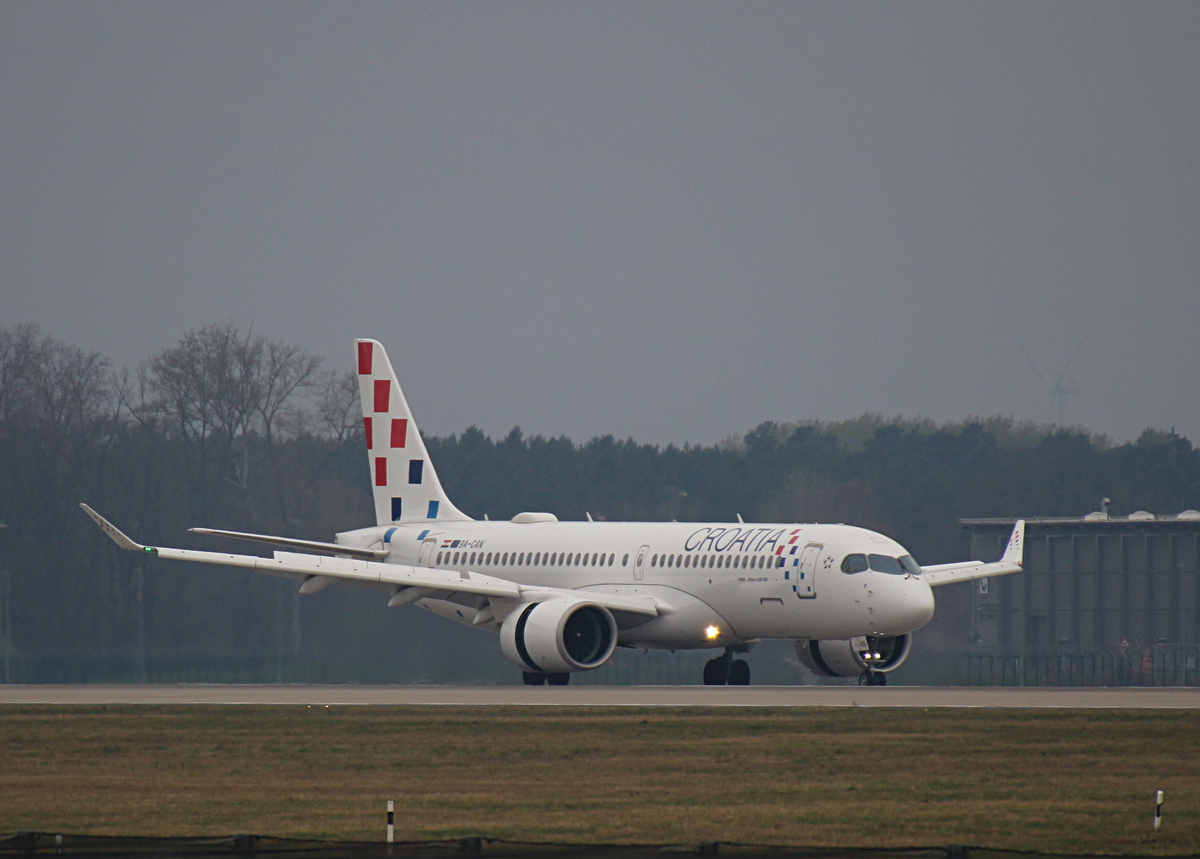 Croatia Airlines, Airbus A 220-371, 9A-CAN, BER, 12.04.2026