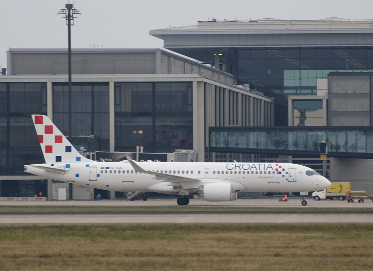 Croatia Airlines, Airbus A 220-371, 9A-CAN, BER, 12.04.2026