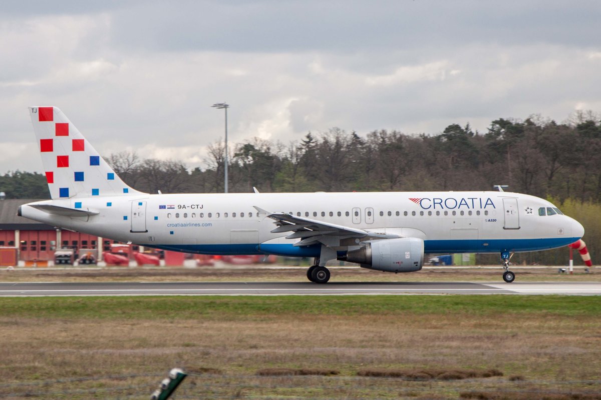 Croatia Airlines (OU-CTN), 9A-CTJ  Dubrovnik , Airbus, A 320-214, 06.04.2017, FRA-EDDF, Frankfurt, Germany