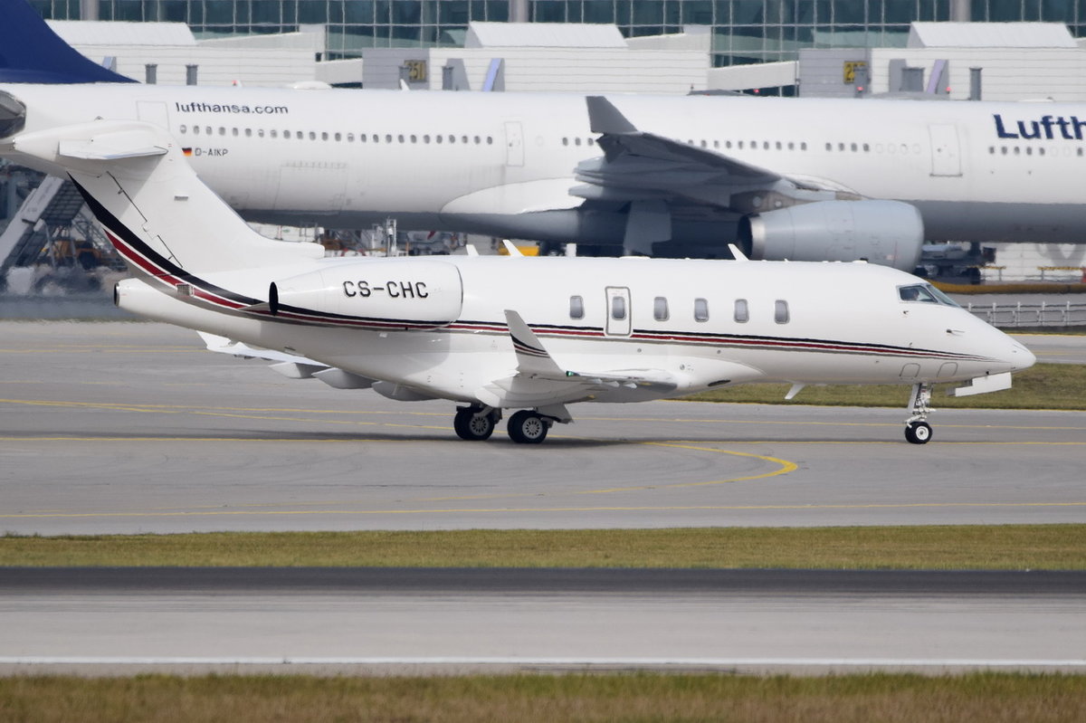 CS-CHC Netjets Europe Bombardier Challenger 350 (BD-100-1A10)  , MUC , 14.10.2016