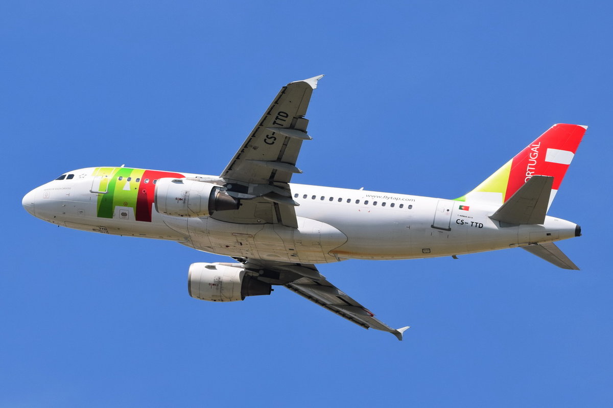CS-TTD TAP - Air Portugal Airbus A319-111   , MUC , 22.06.2017
