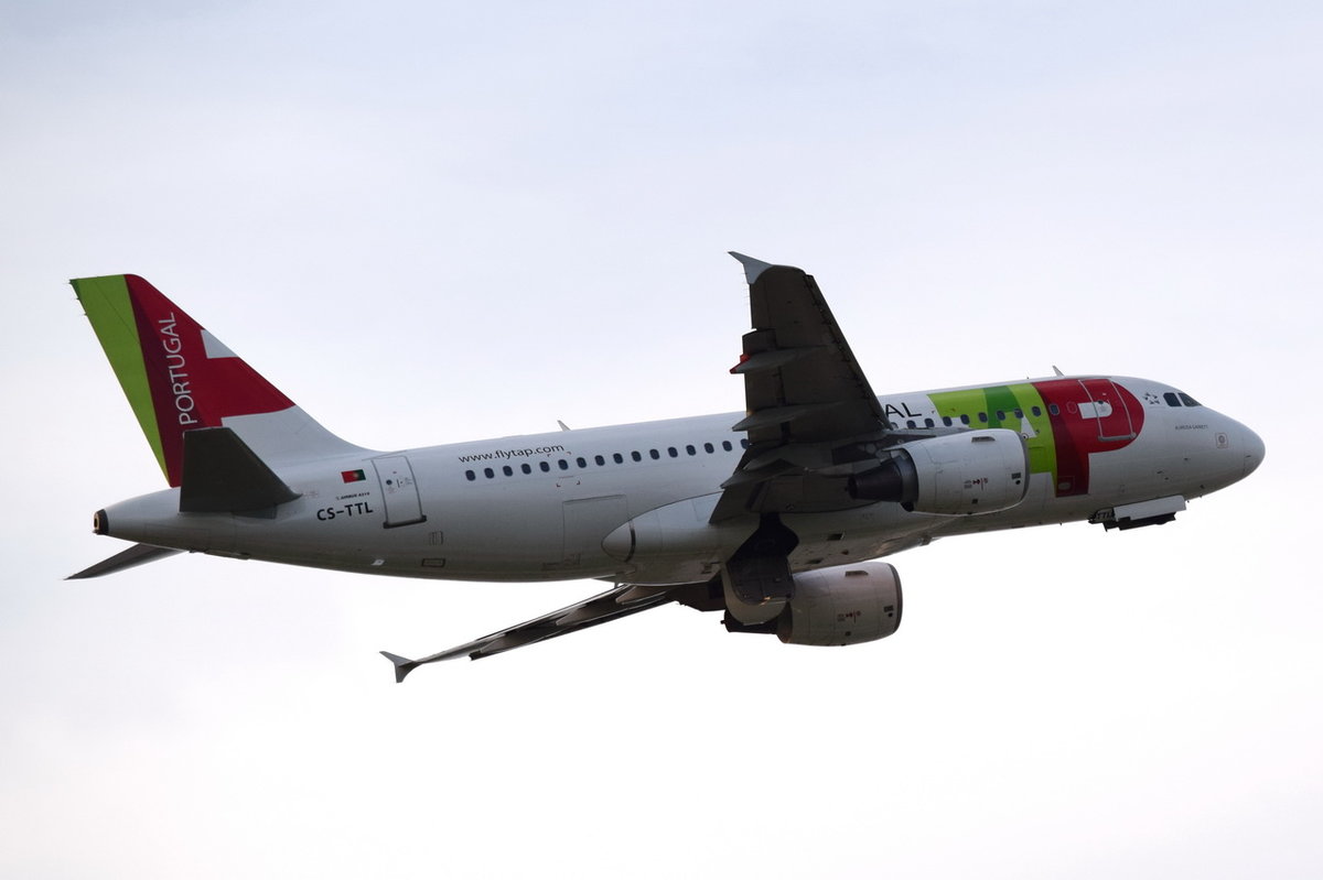 CS-TTL TAP - Air Portugal Airbus A319-111   gestartet in München am 18.05.2016