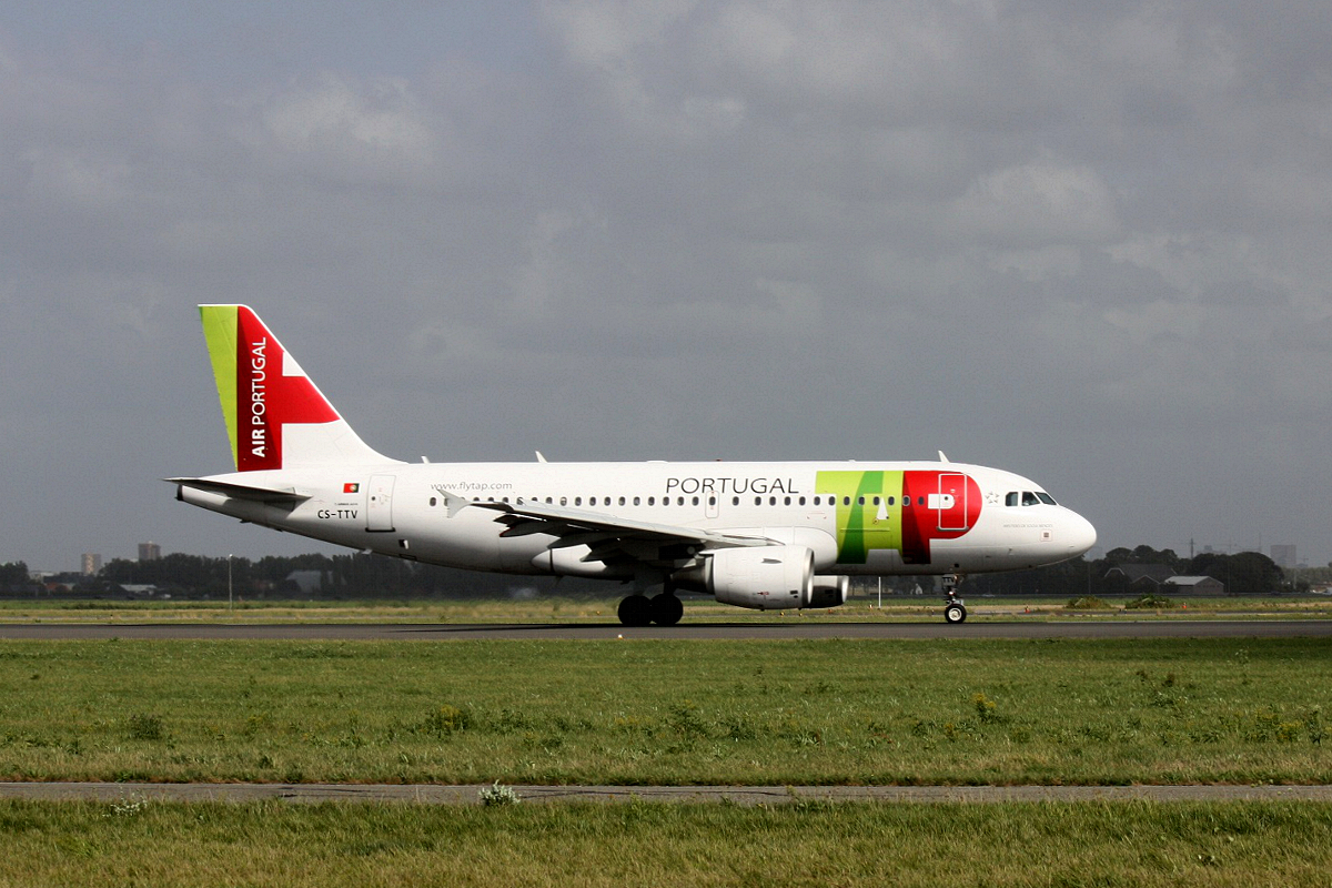 CS-TTV TAP - Air Portugal Airbus A319-112 am 10.08.2019 in Amsterdam Schiphol.