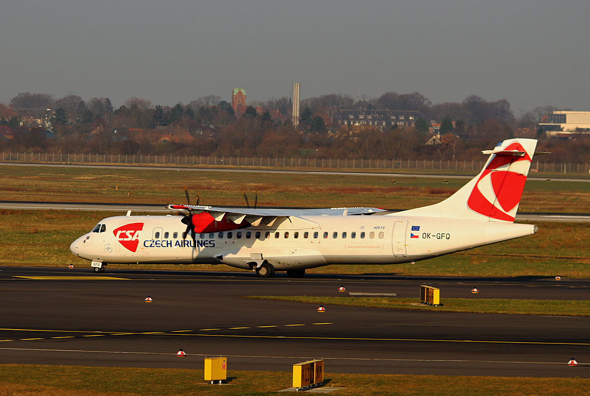 CSA, ATR-72-212A, OK-GFQ, DUS, 10.03.2016