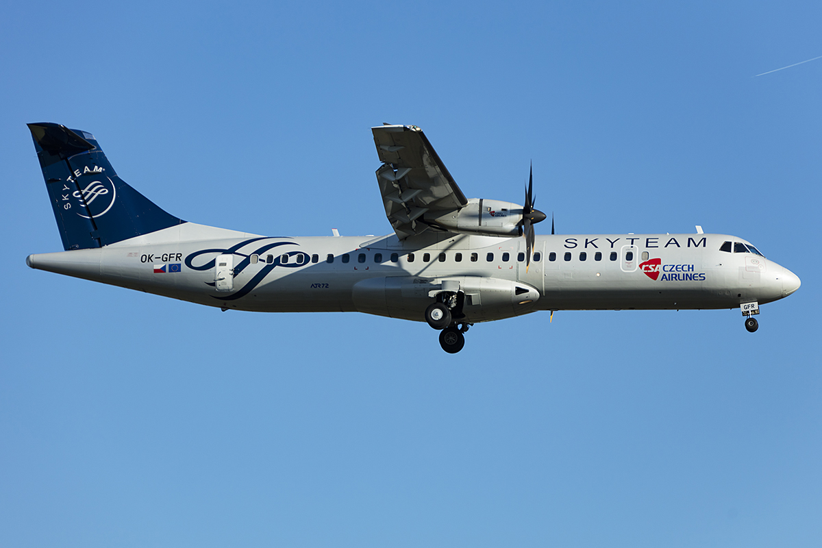 CSA, OK-GFRD-AINA, ATR, 72-500, 19.04.2019, FRA, Frankfurt, Germany 



