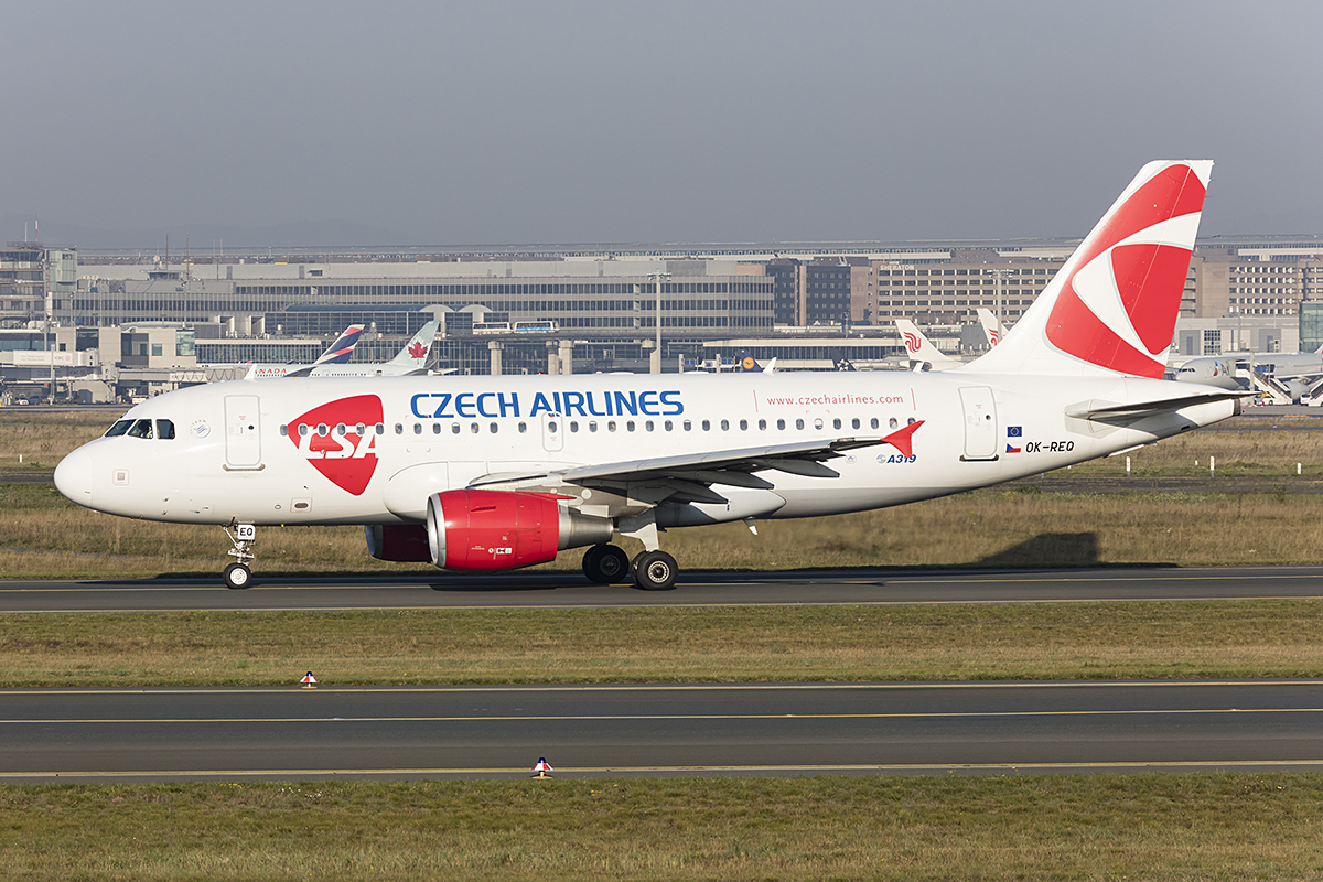 CSA, OK-REQ, Airbus, A319-112, 17.10.2017, FRA, Frankfurt, Germany



