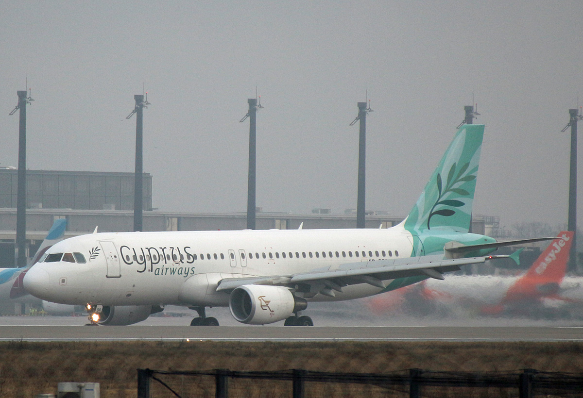 Cyprus Airways, Airbus A 320-214, 5B-DDR, BER, 10.02.2024