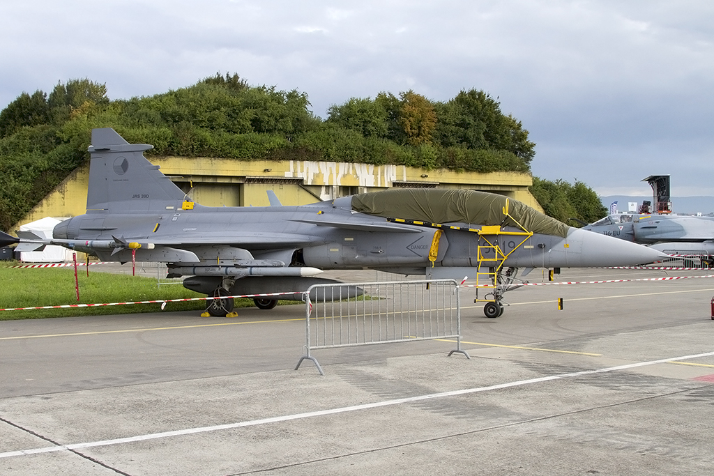 Czech Air Force, 9819, Saab, JAS-39D Gripen, 29.08.2014, LSMP, Payerne, Switzerland 



