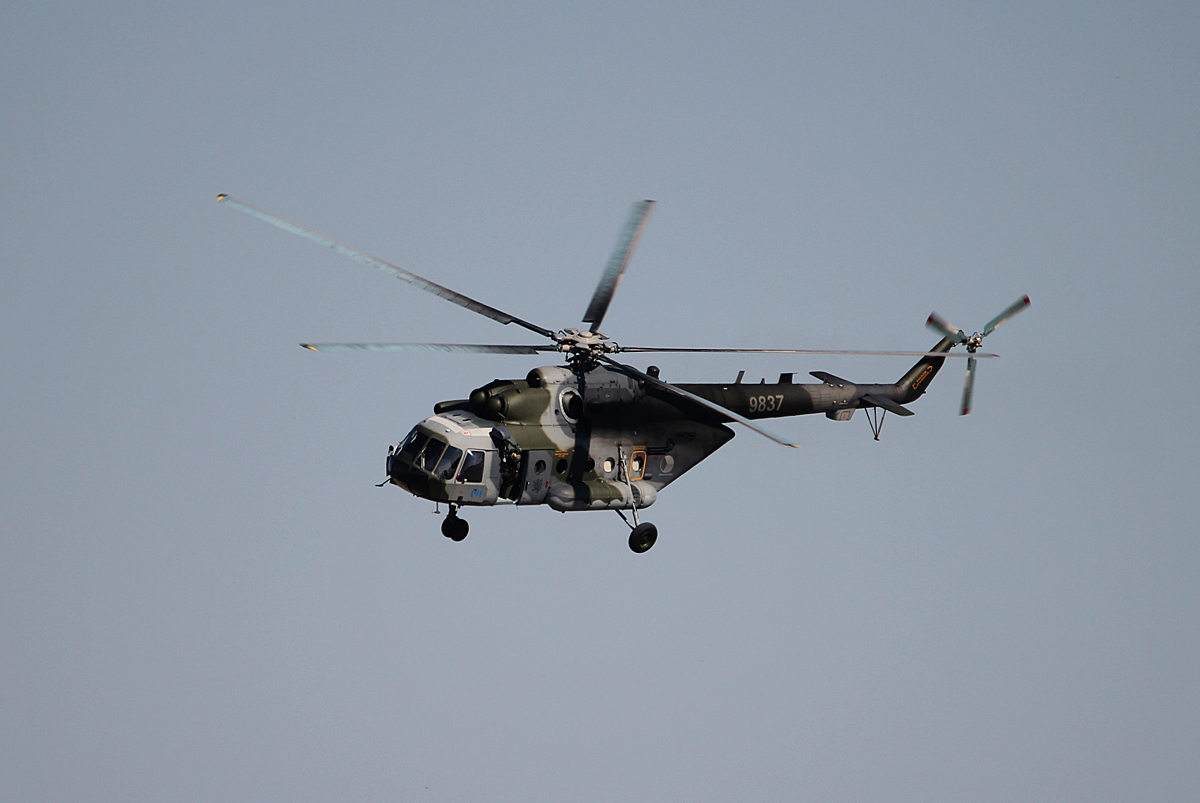 Czech Air Force Mil Mi-171Sh, 9837, ILA 2014, 22.05.2014