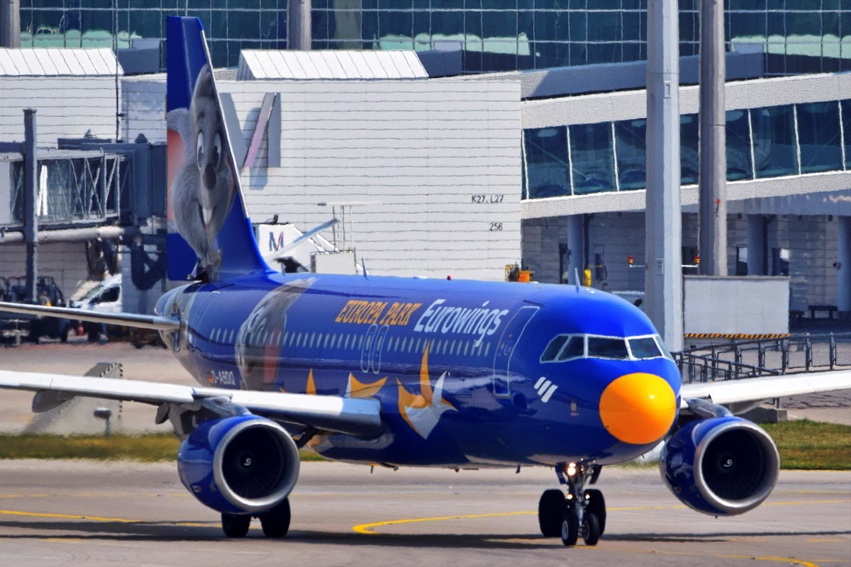 D-ABDQ Eurowings Airbus A320-214   , MUC , 21.06.2017