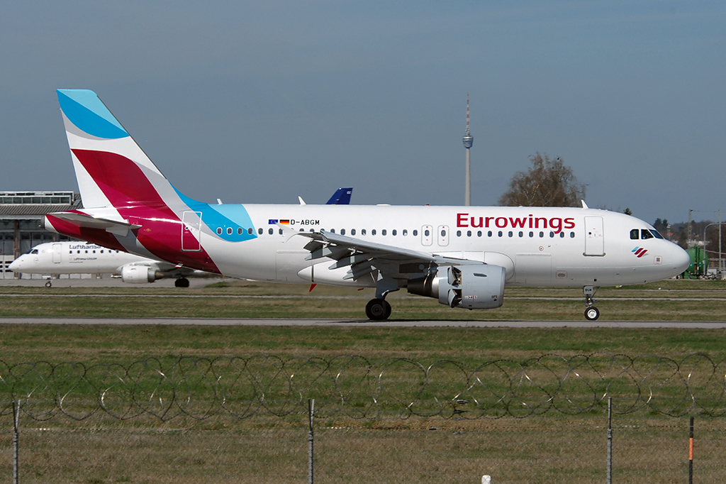 D-ABGM Airbus A319-112 30.03.2017