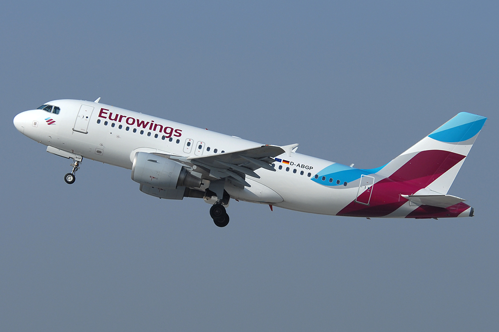 D-ABGP Airbus A319-112 14.03.2017